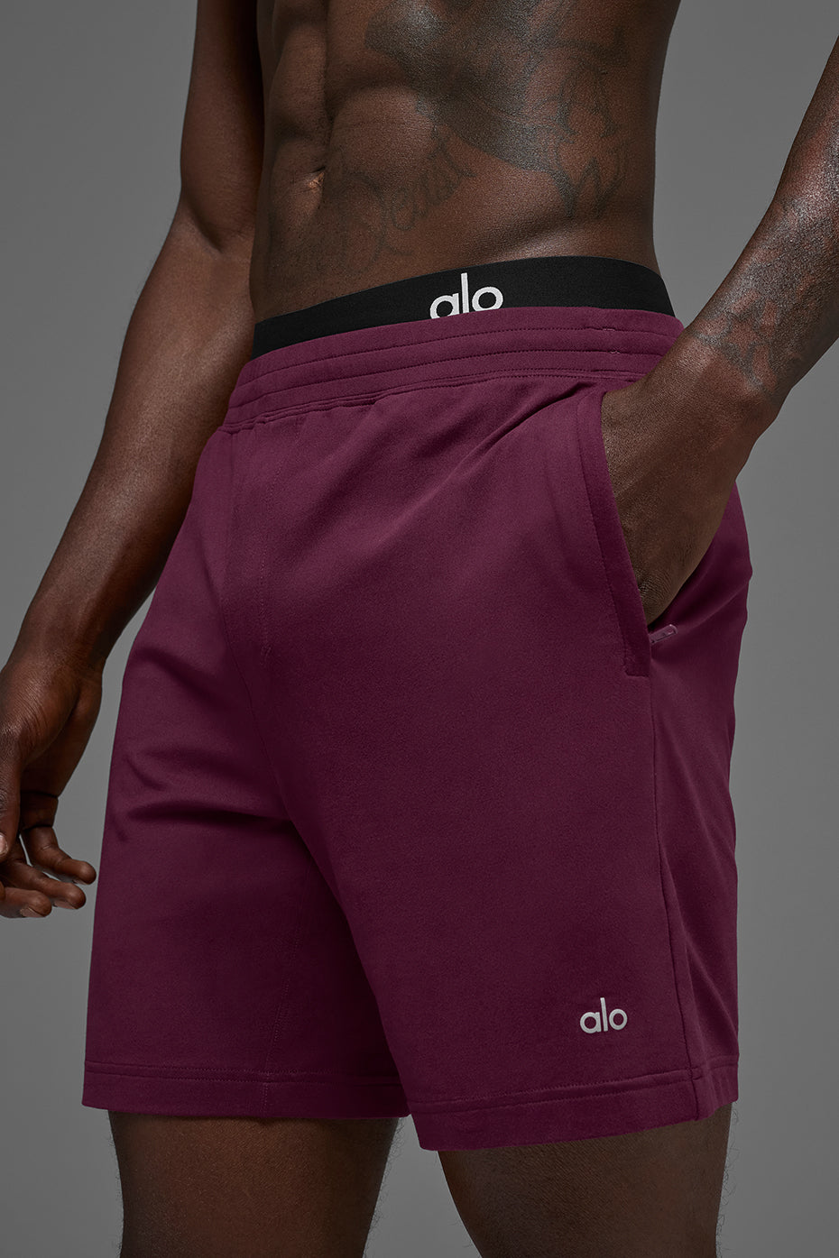 7" Conquer React Performance Short - Burgundy